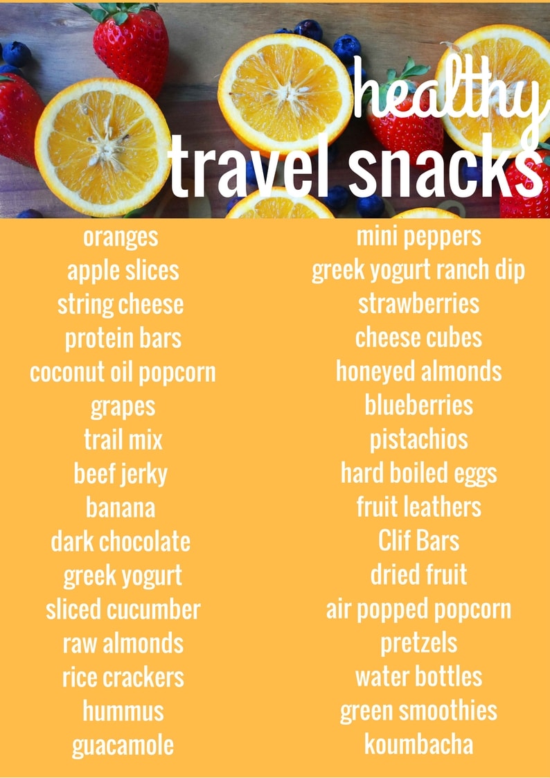 Healthy Travel Snacks Modern Honey