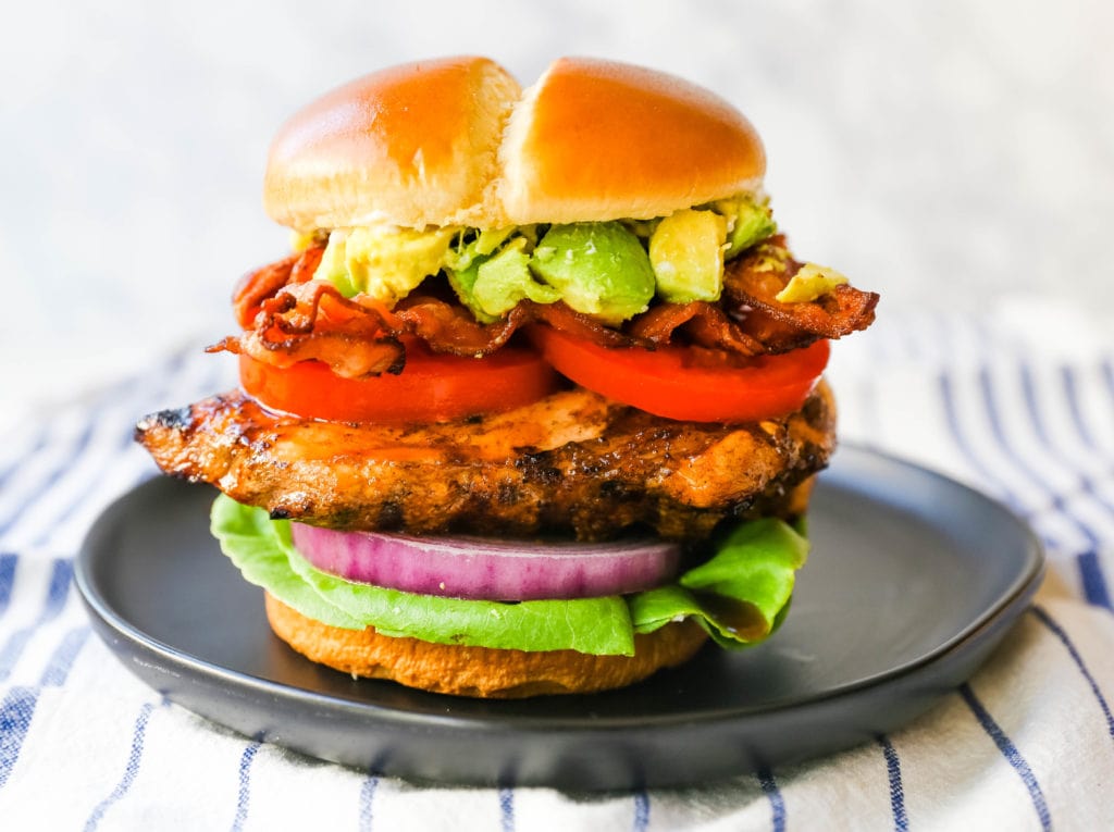 Avocado Bacon Grilled Chicken Sandwich Modern Honey