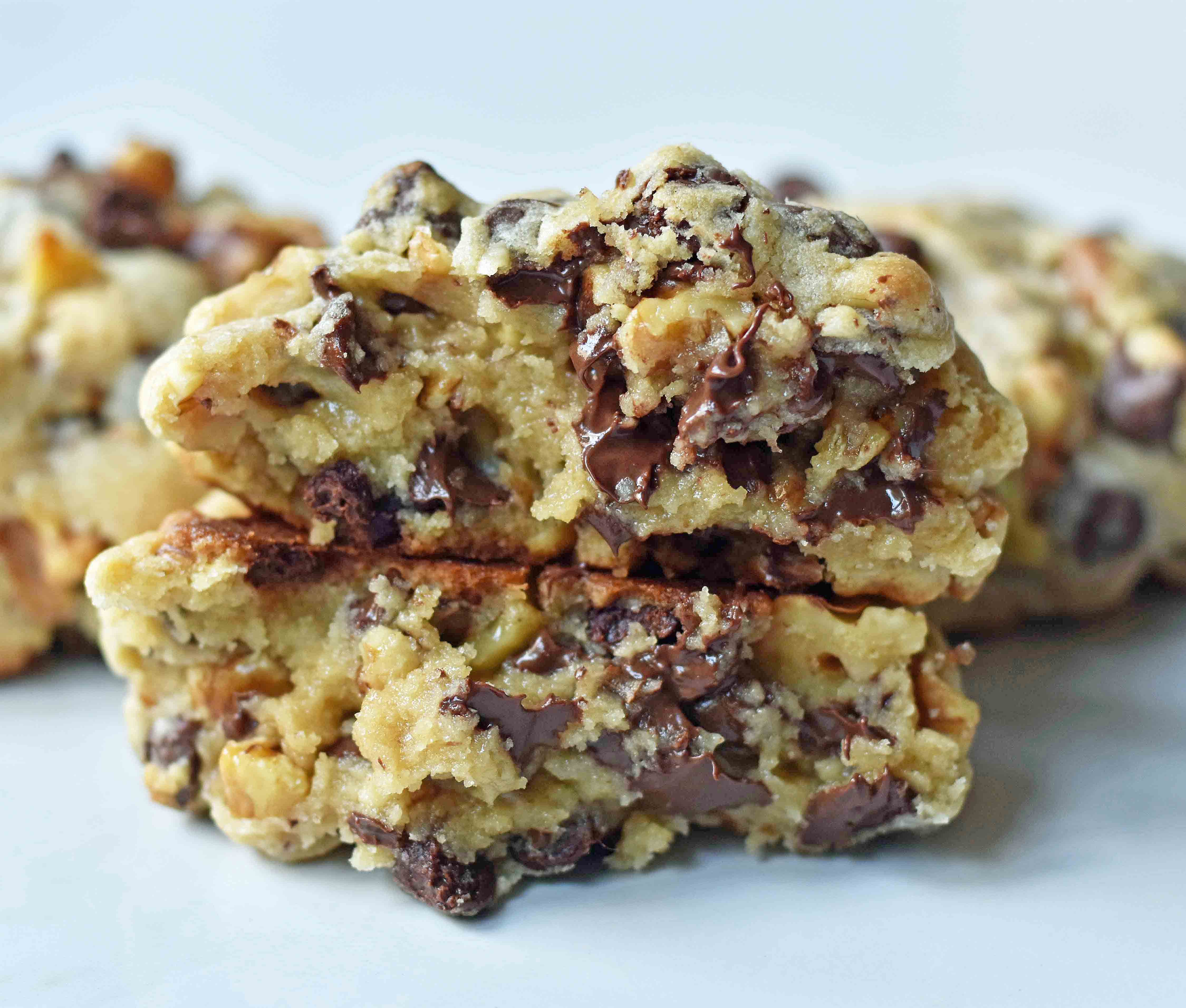 The BEST Walnut Chocolate Chip Cookies
