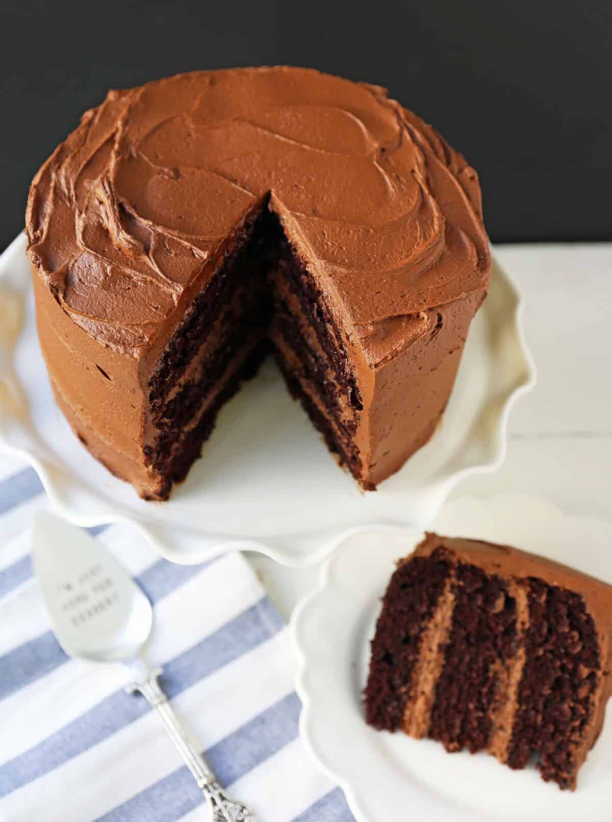 Love At First Sight Chocolate Cake – Modern Honey