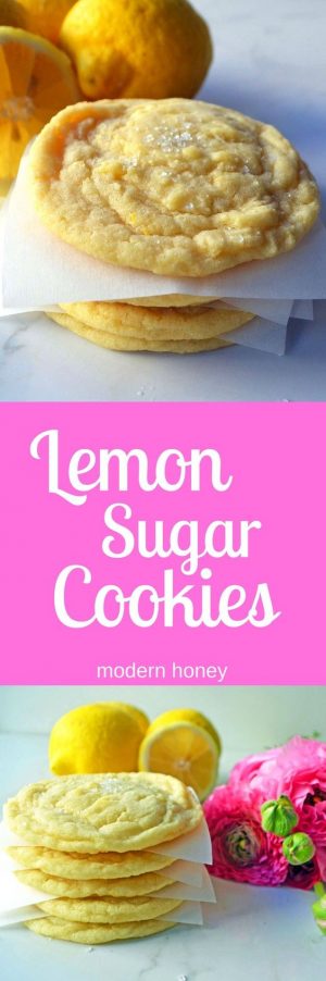 Lemon Sugar Cookies – Modern Honey