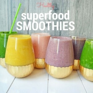 Low-cost superfood smoothie ingredients