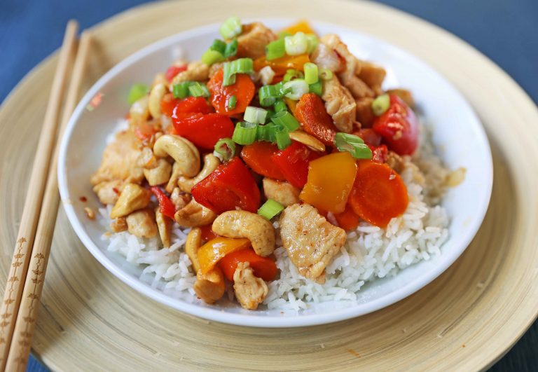 Honey Cashew Chicken – Modern Honey