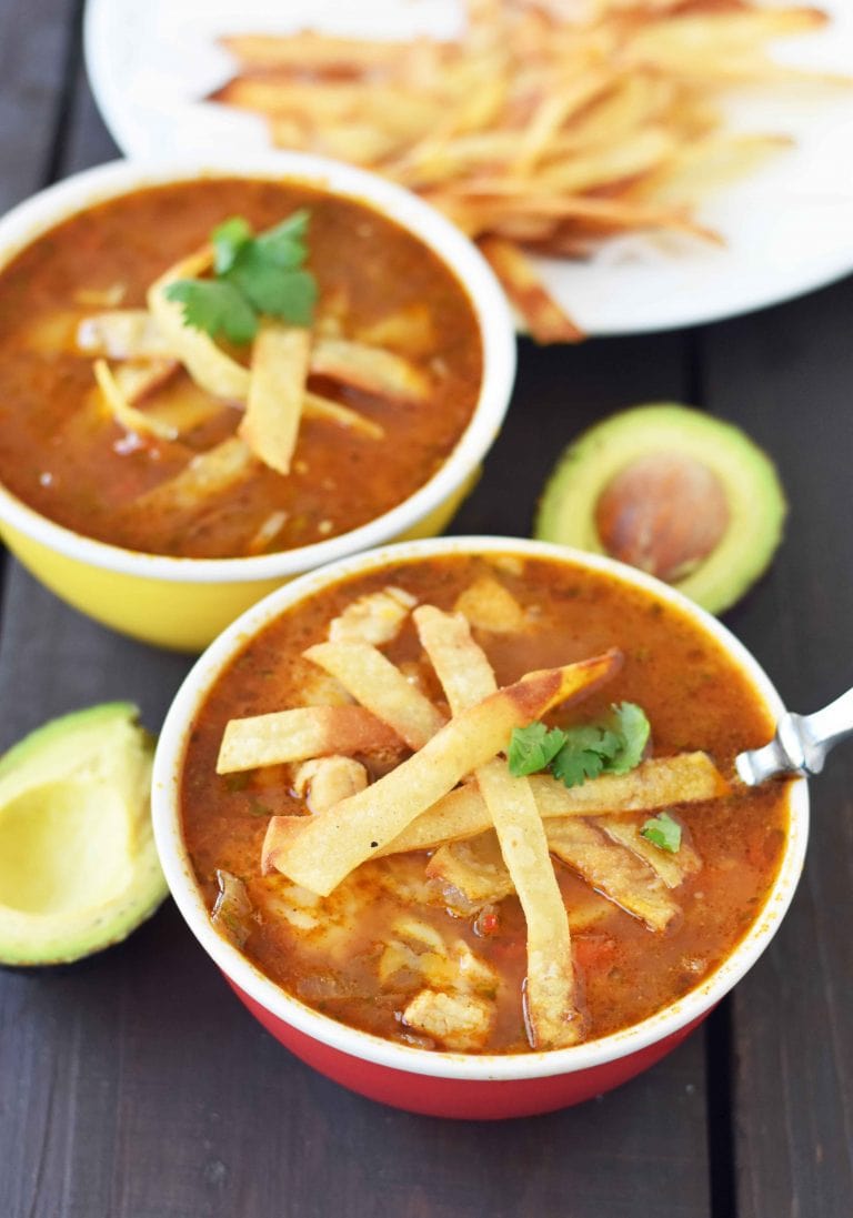 Chicken Tortilla Soup – Modern Honey