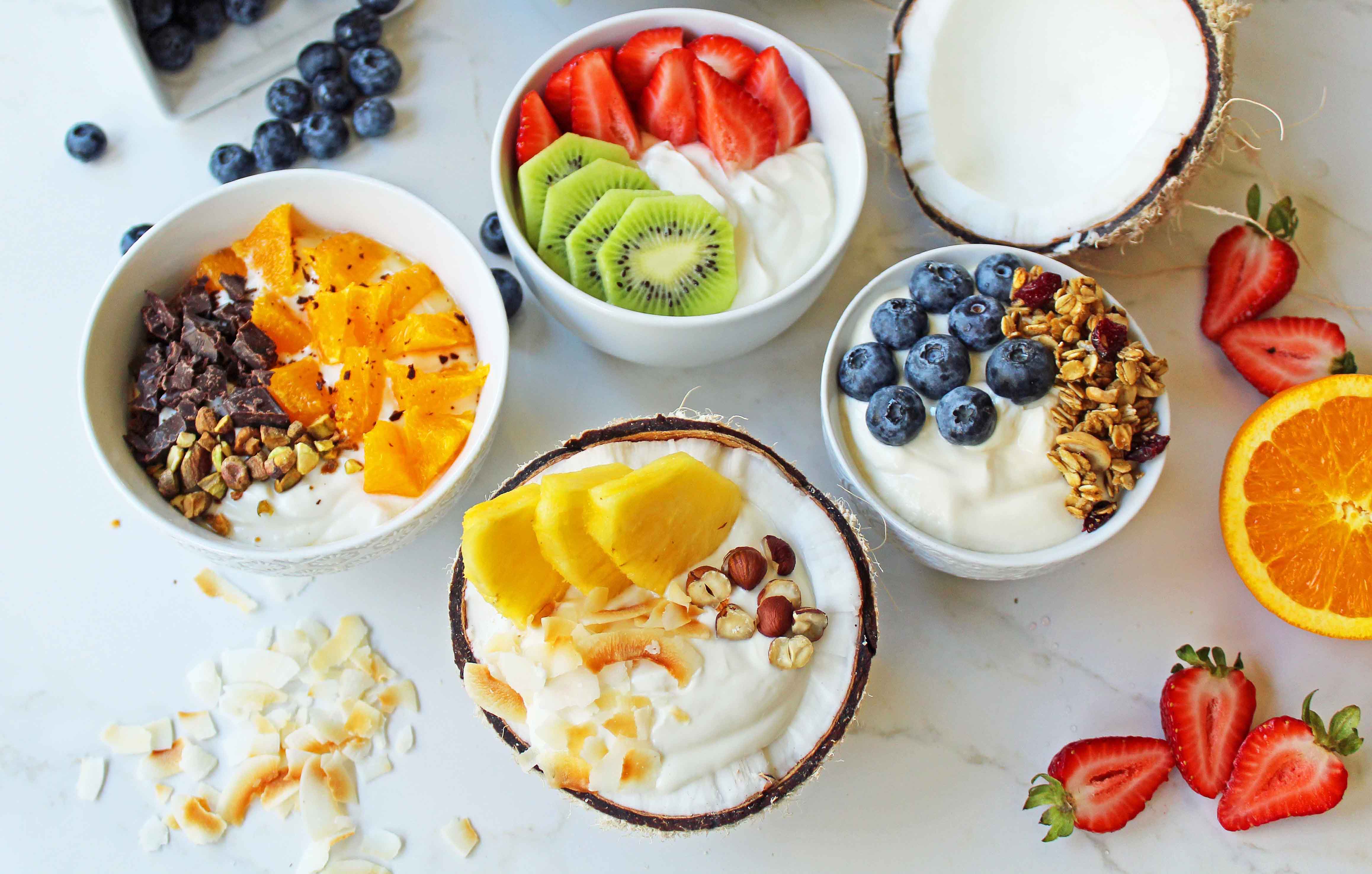 Yogurt Breakfast Bowls with – Modern Honey