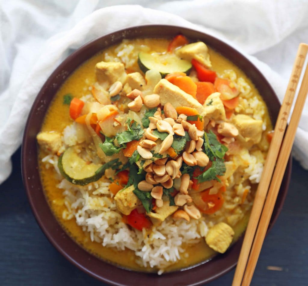 Thai Chicken Curry Bowls – Modern Honey