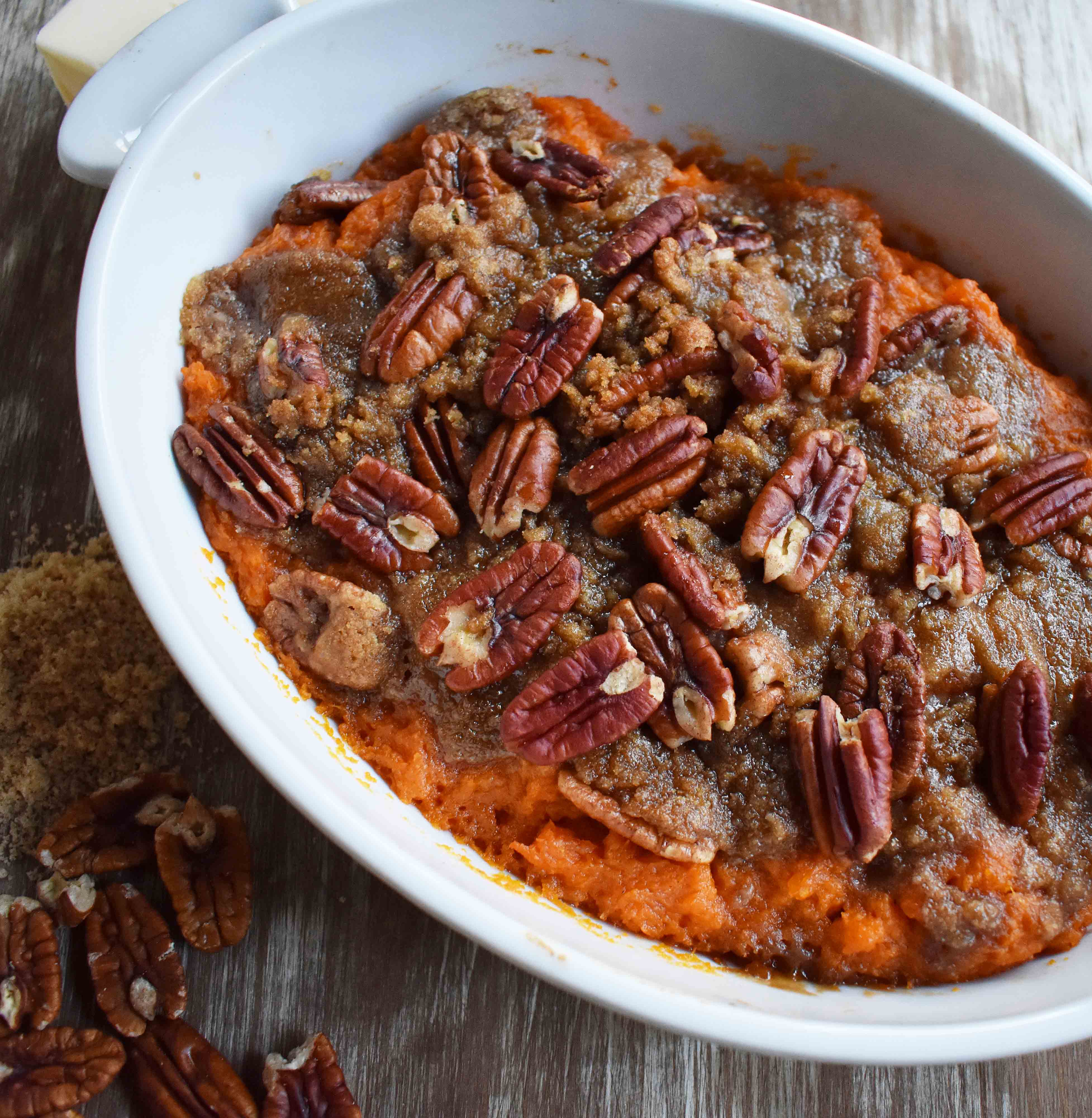 Candied Yams With Pecans