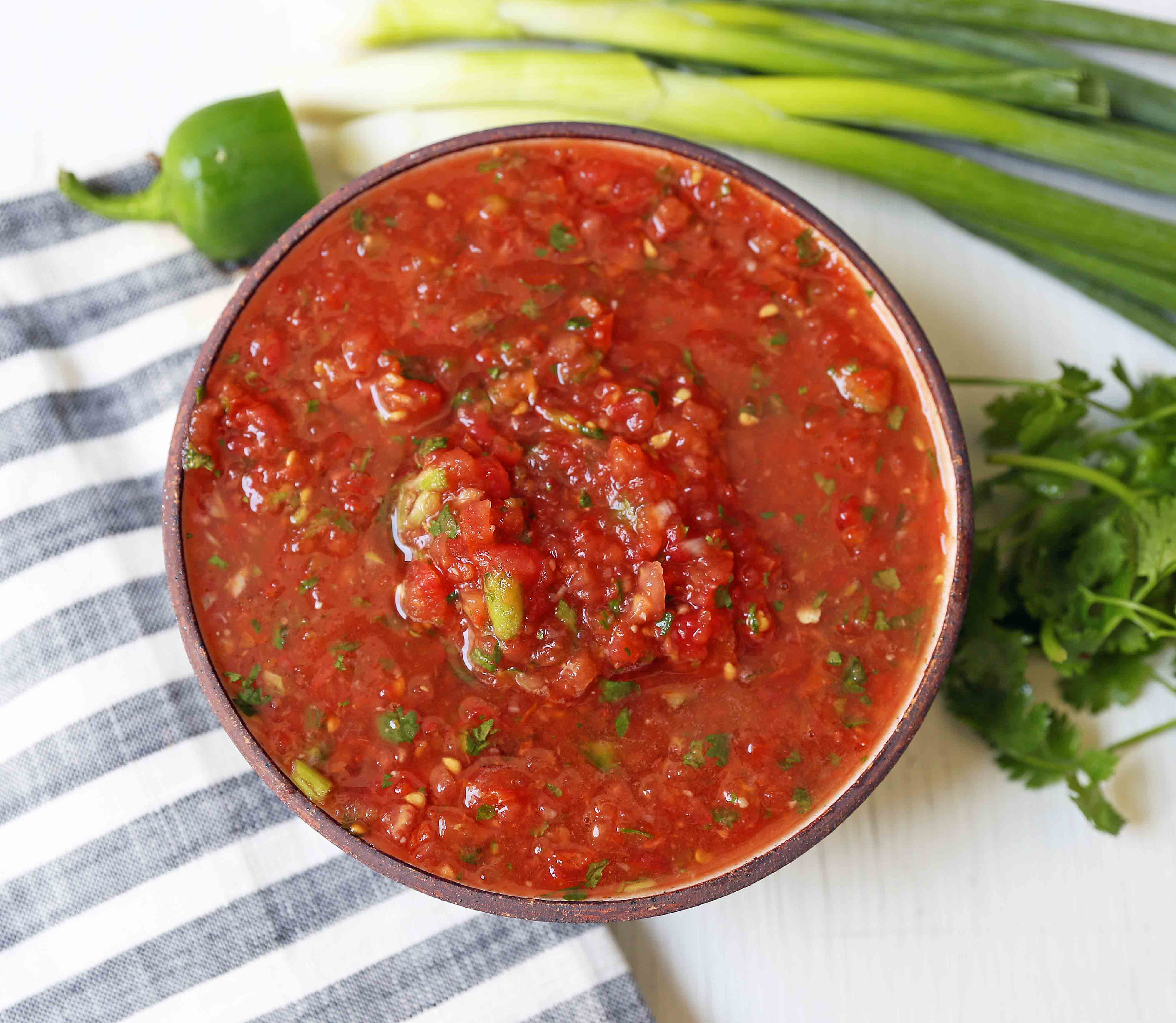 Homemade Salsa Recipe Fresh Tomatoes Online Heath News