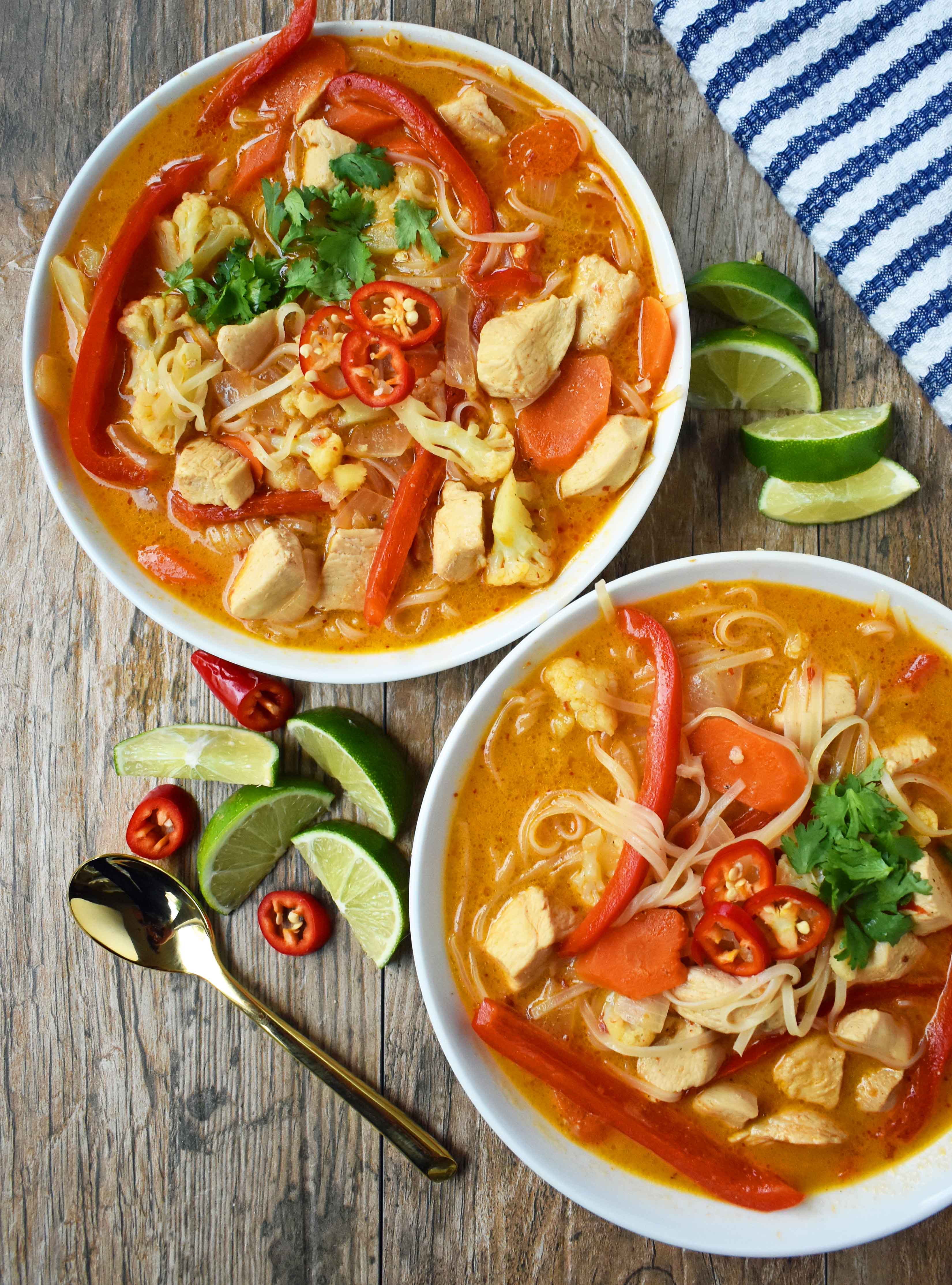 Thai Chicken Noodle Soup – Modern Honey