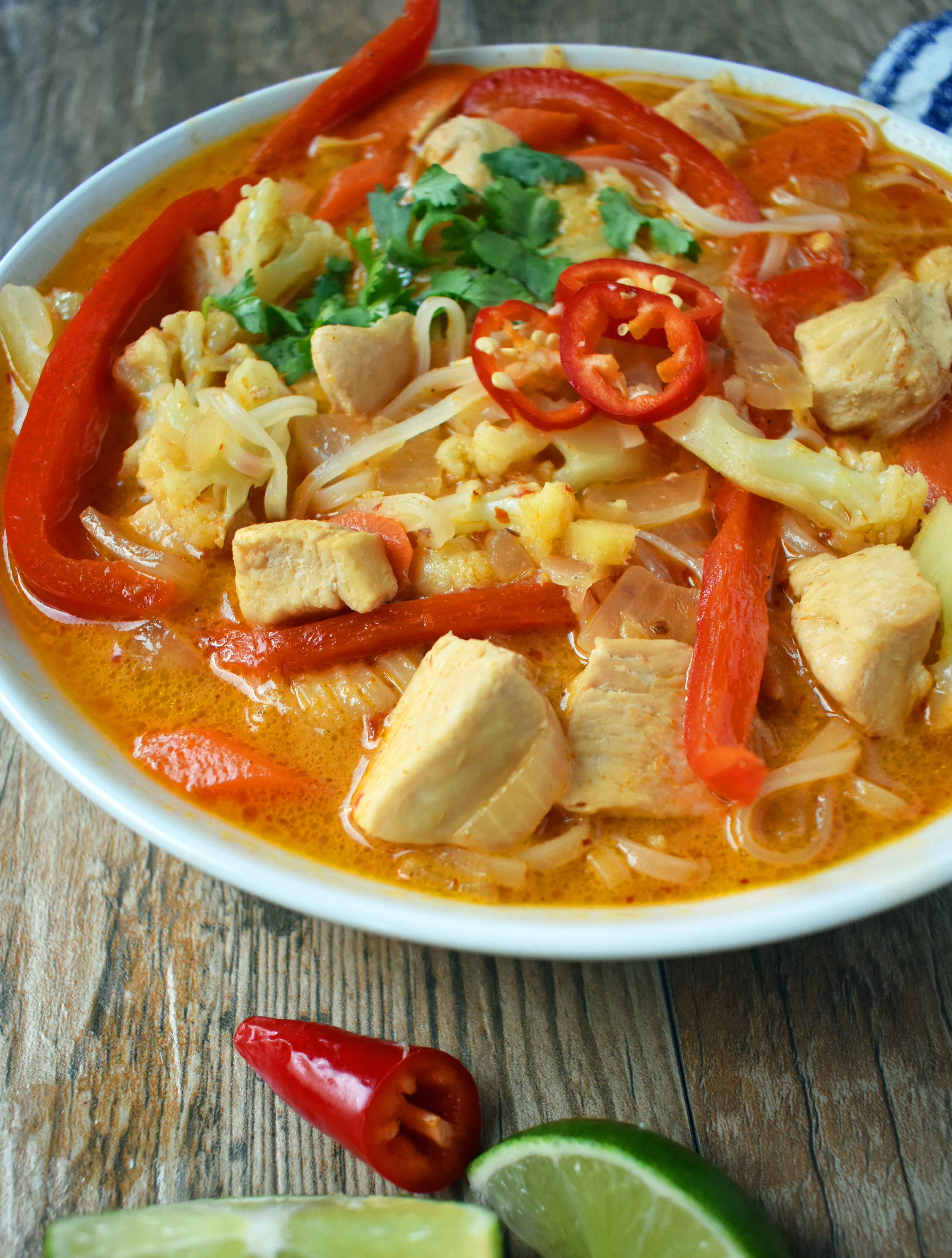 Thai Chicken Noodle Soup – Modern Honey
