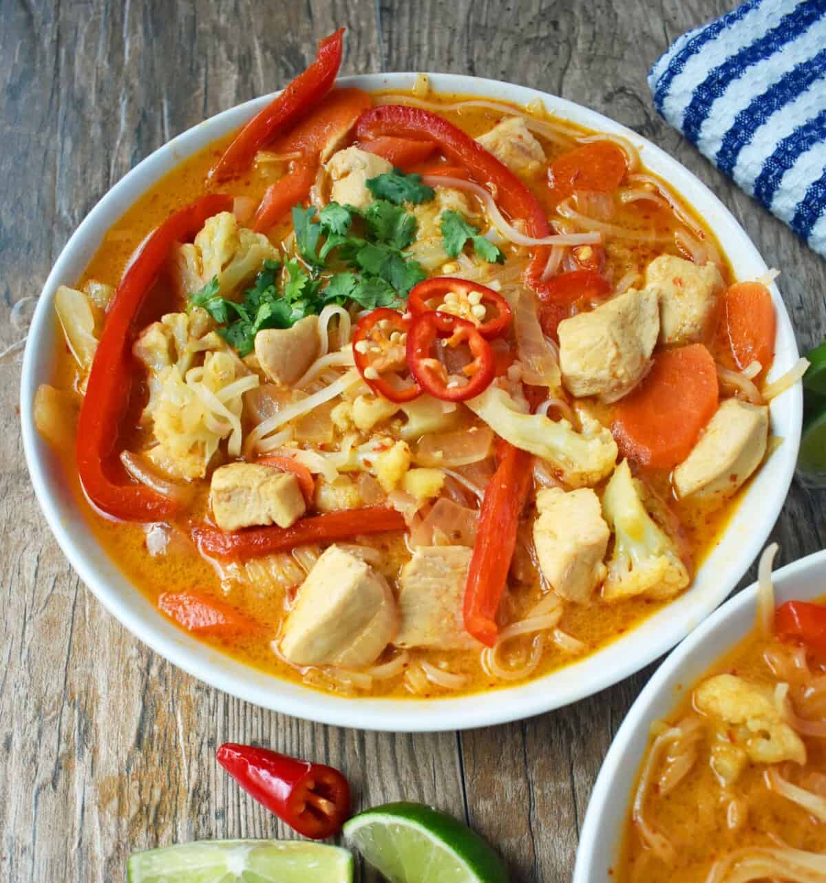 Thai Chicken Noodle Soup – Modern Honey