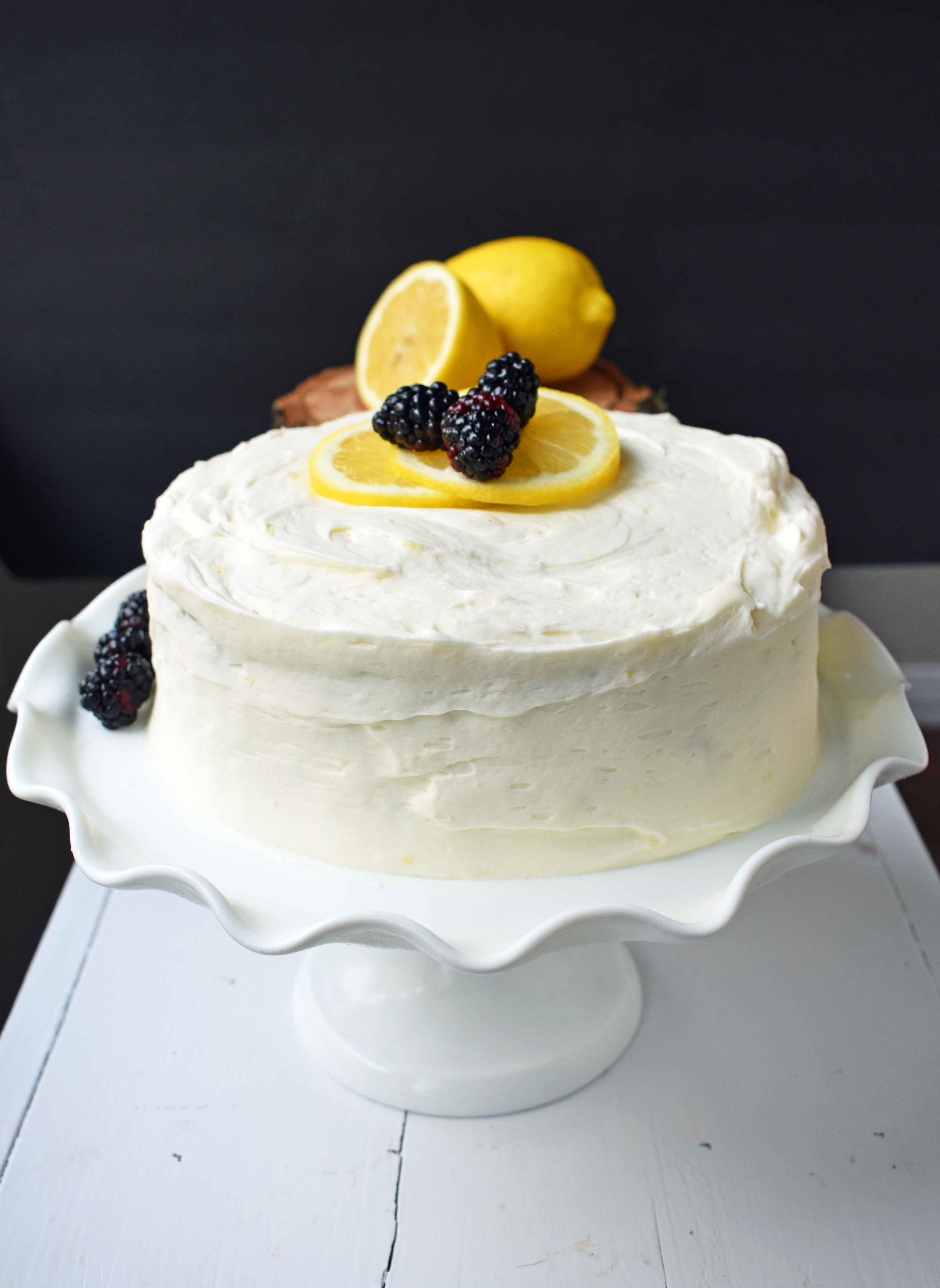 Lemon Birthday Cake