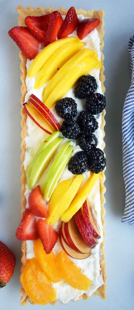 Fresh Fruit Tart with Vanilla Pastry Cream – Modern Honey