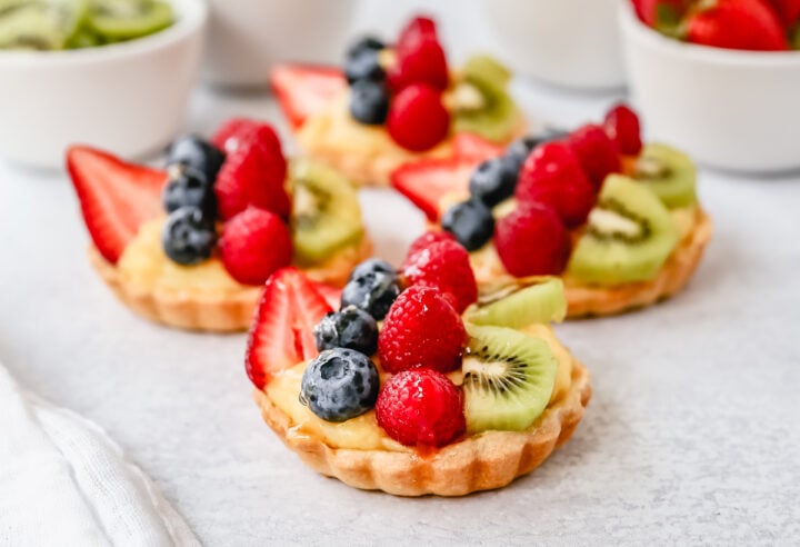 Fresh Fruit Tart With Vanilla Pastry Cream Modern Honey