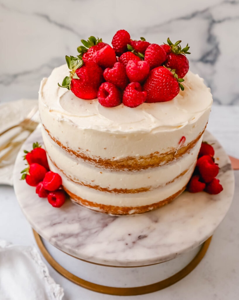 Berry Chantilly Cream Cake – Modern Honey