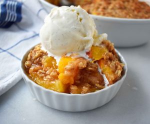 Nectarine Brown Sugar Crisp – Modern Honey