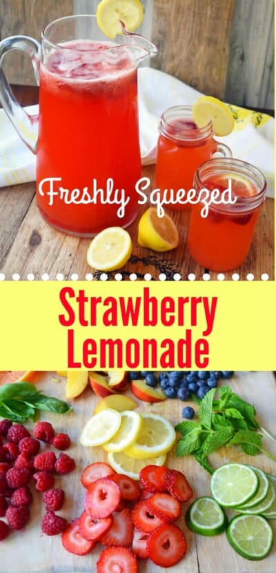 Fresh Strawberry Lemonade – Modern Honey