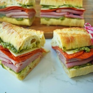 Italian Baguette Sandwiches - Stay Fit Mom