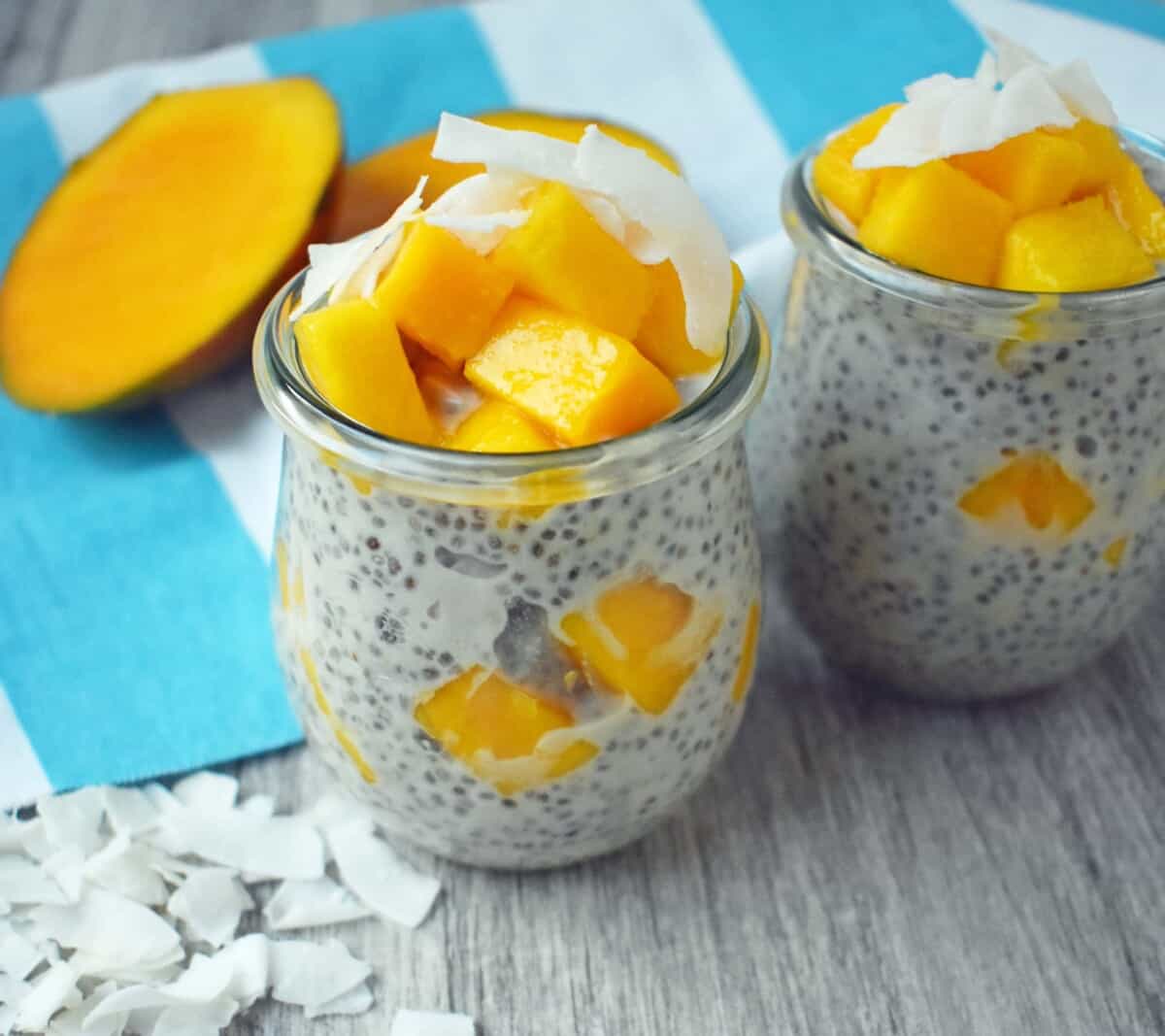 Mango Coconut Chia Pudding – Modern Honey