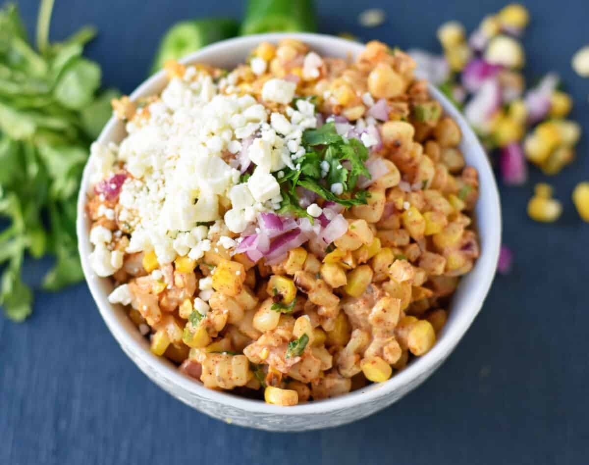 Mexican Street Corn Salad – Modern Honey