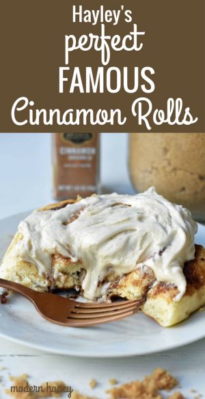 Hayley's Famous Cinnamon Rolls – Modern Honey