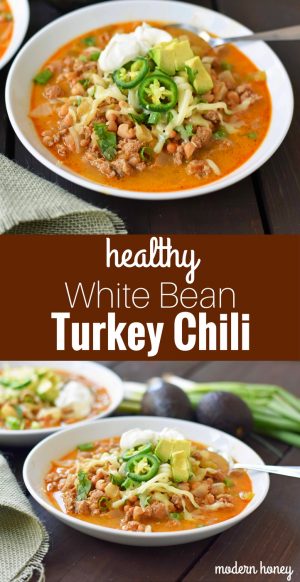 White Bean Turkey Chili – Modern Honey