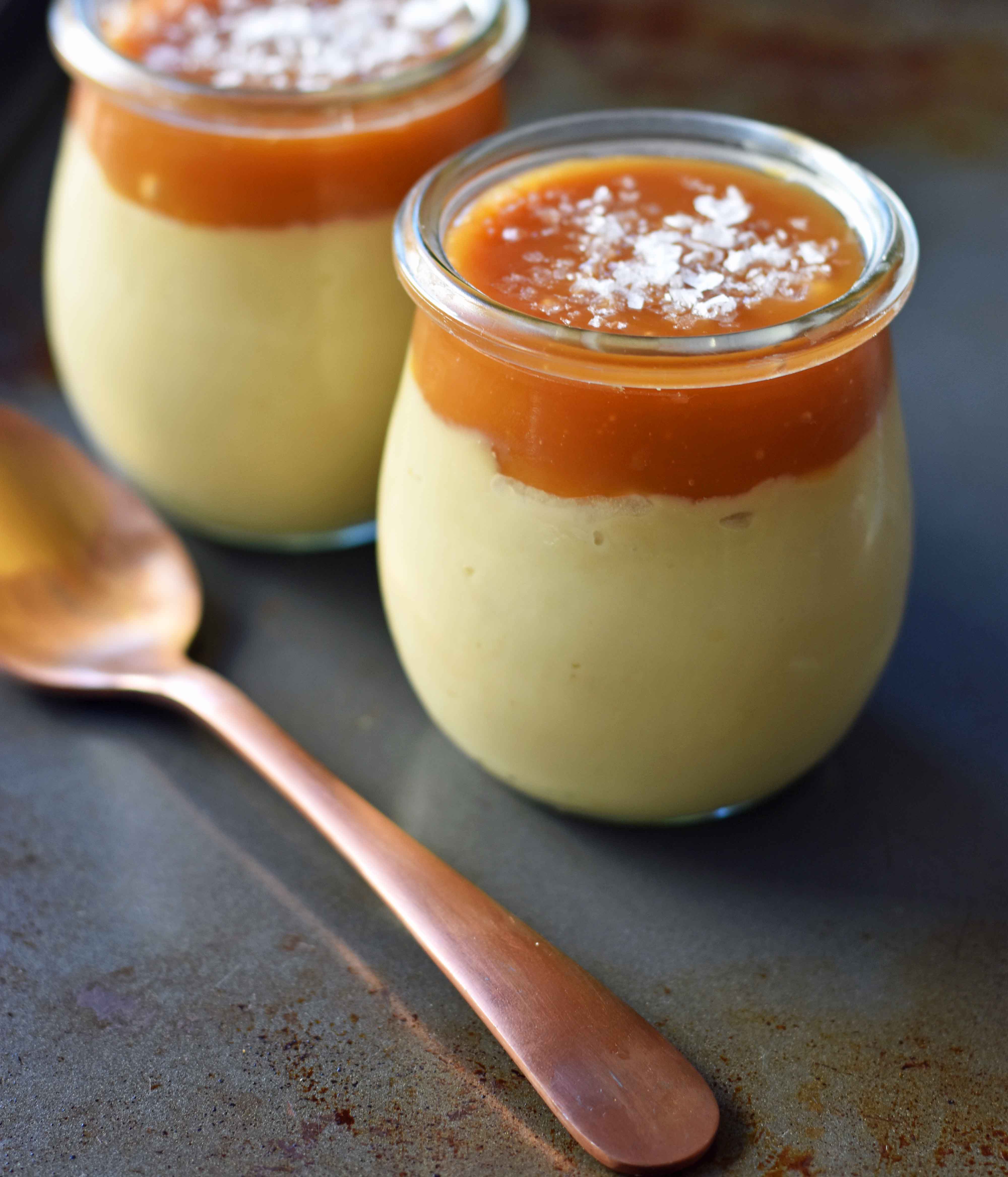 Butterscotch Budino with Salted Caramel 4