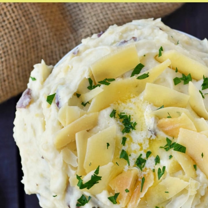 Creamy Parmesan Mashed Potatoes   Modern Honey