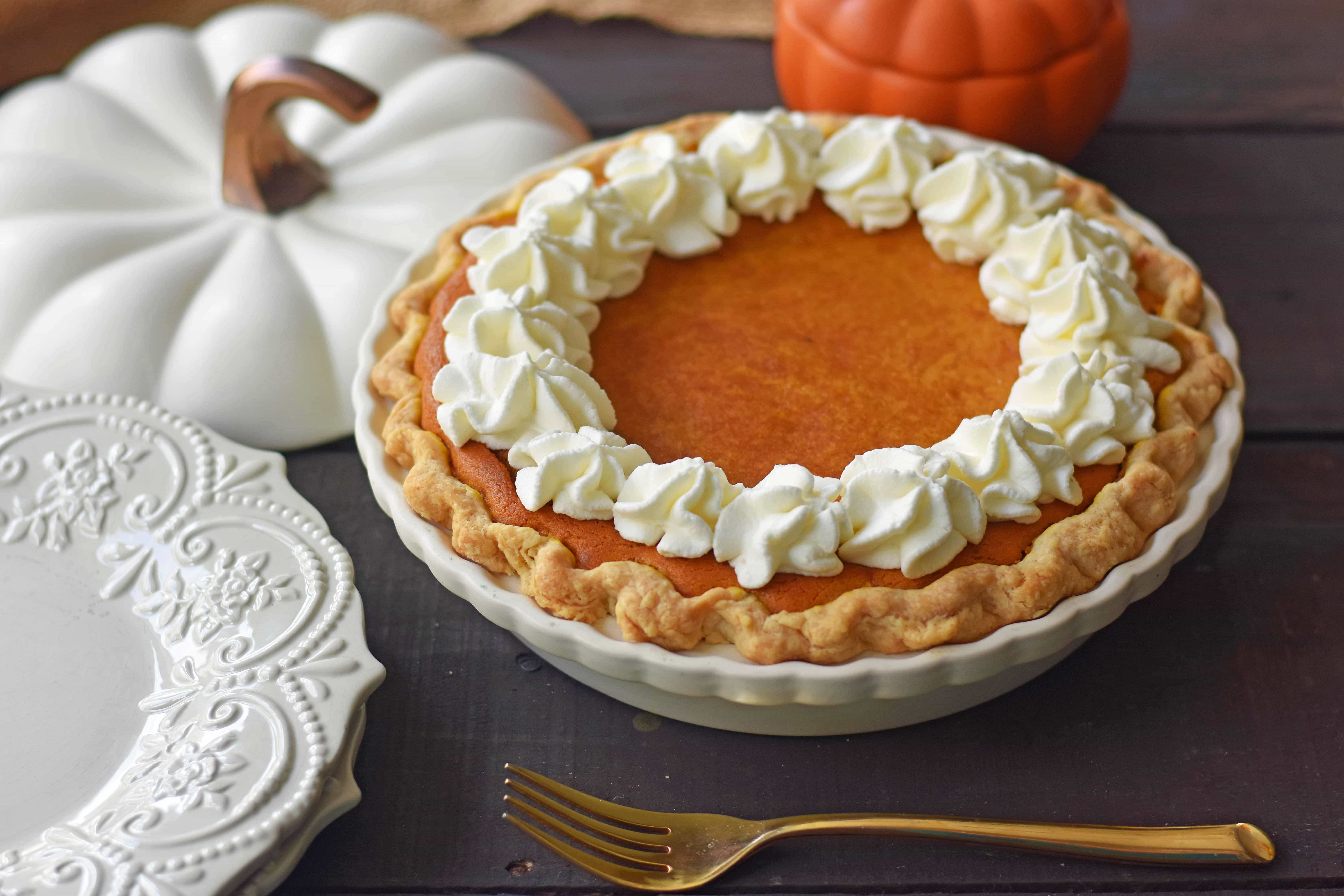 pumpkin cream pie recipe