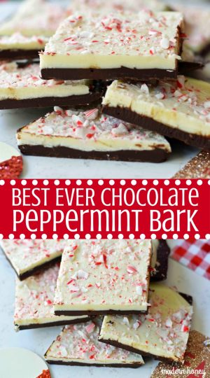 Chocolate Peppermint Bark – Modern Honey