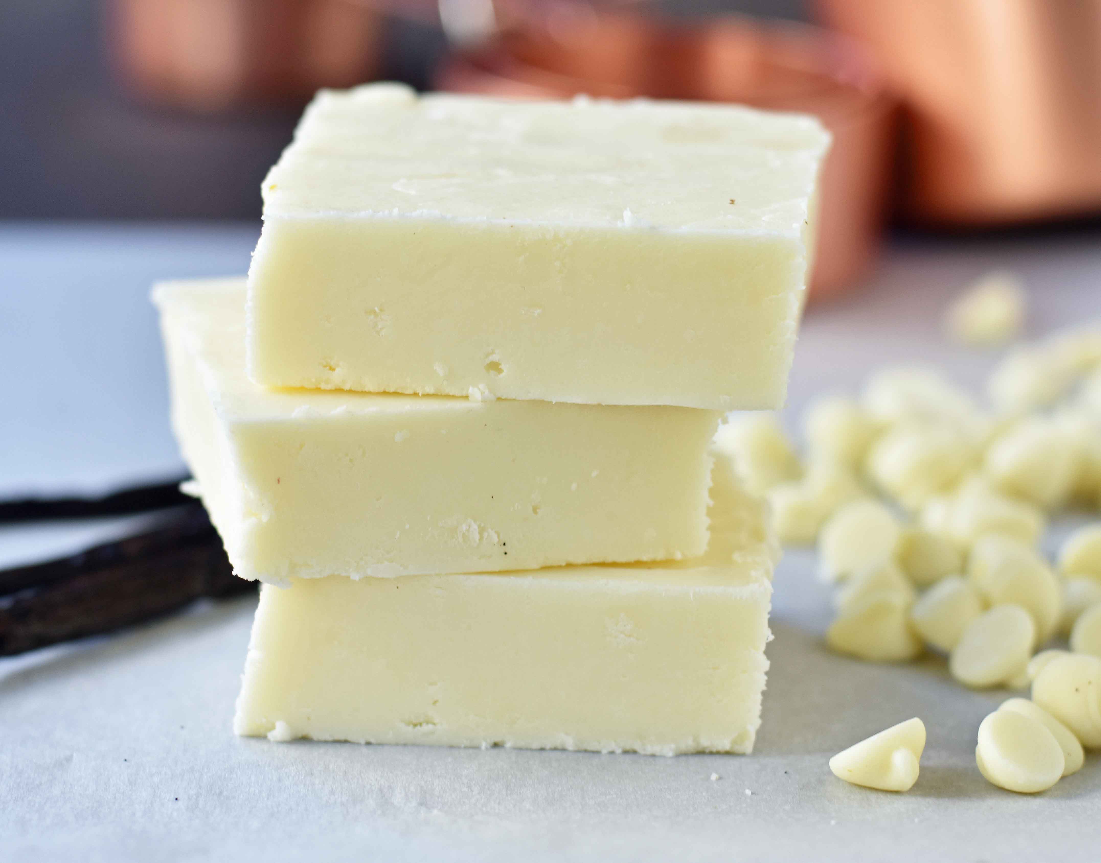 White Vanilla Fudge Recipe