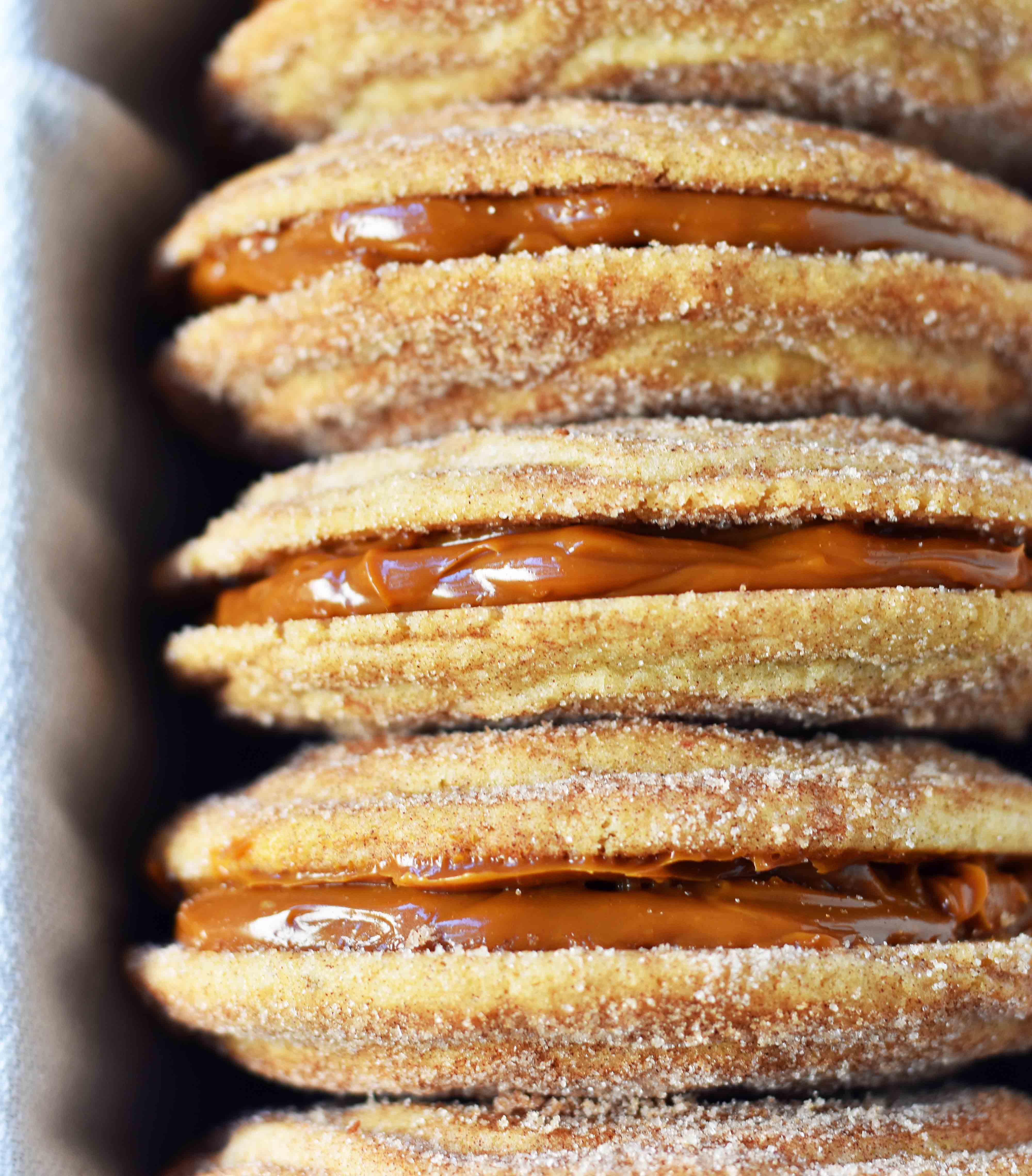 Dulce de Leche Cinnamon Sandwich Cookies – Modern Honey
