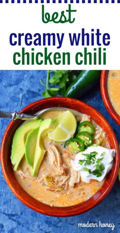 White Chicken Chili – Modern Honey