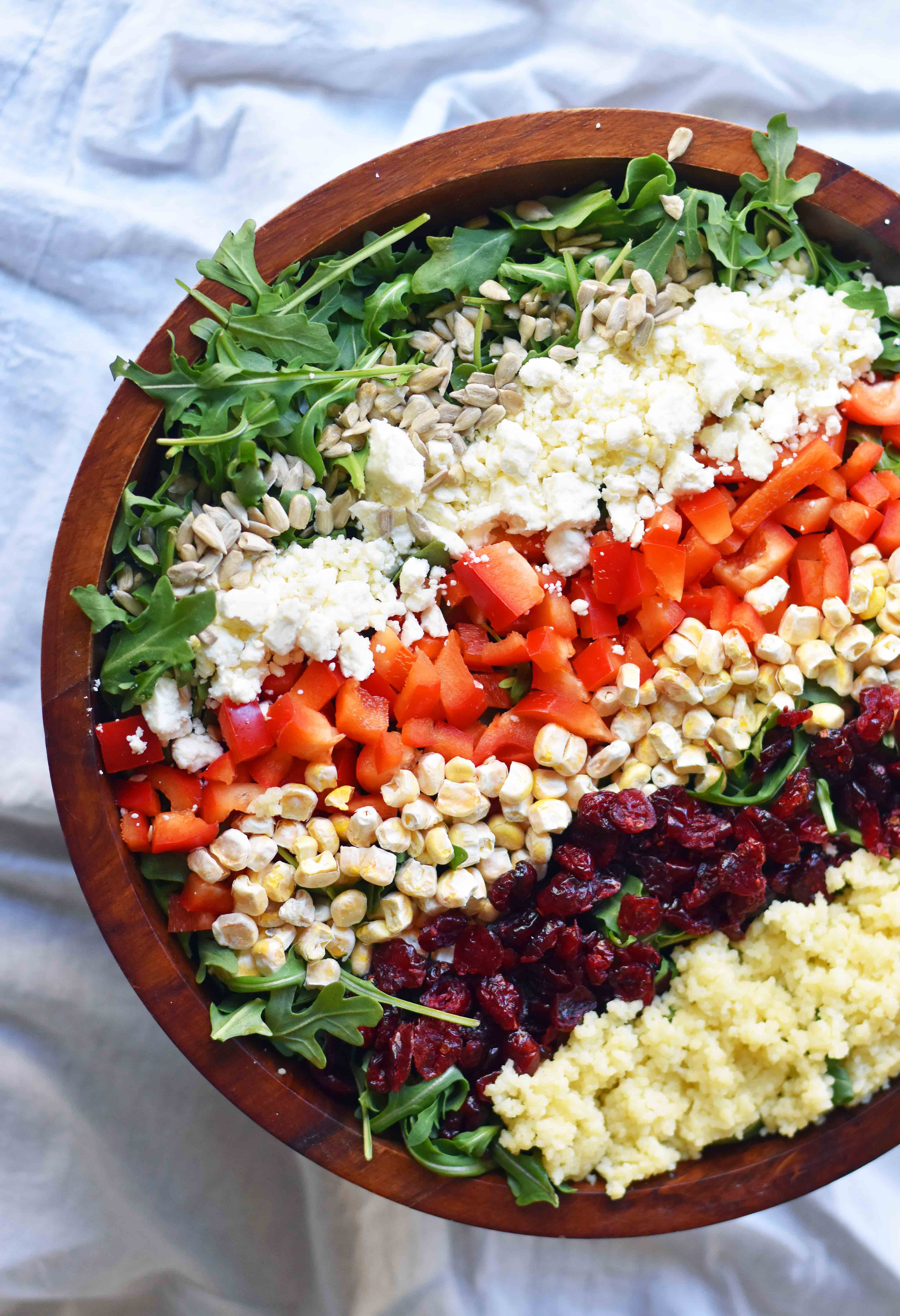 Chopped Vegetable Salad - Flavor Mosaic