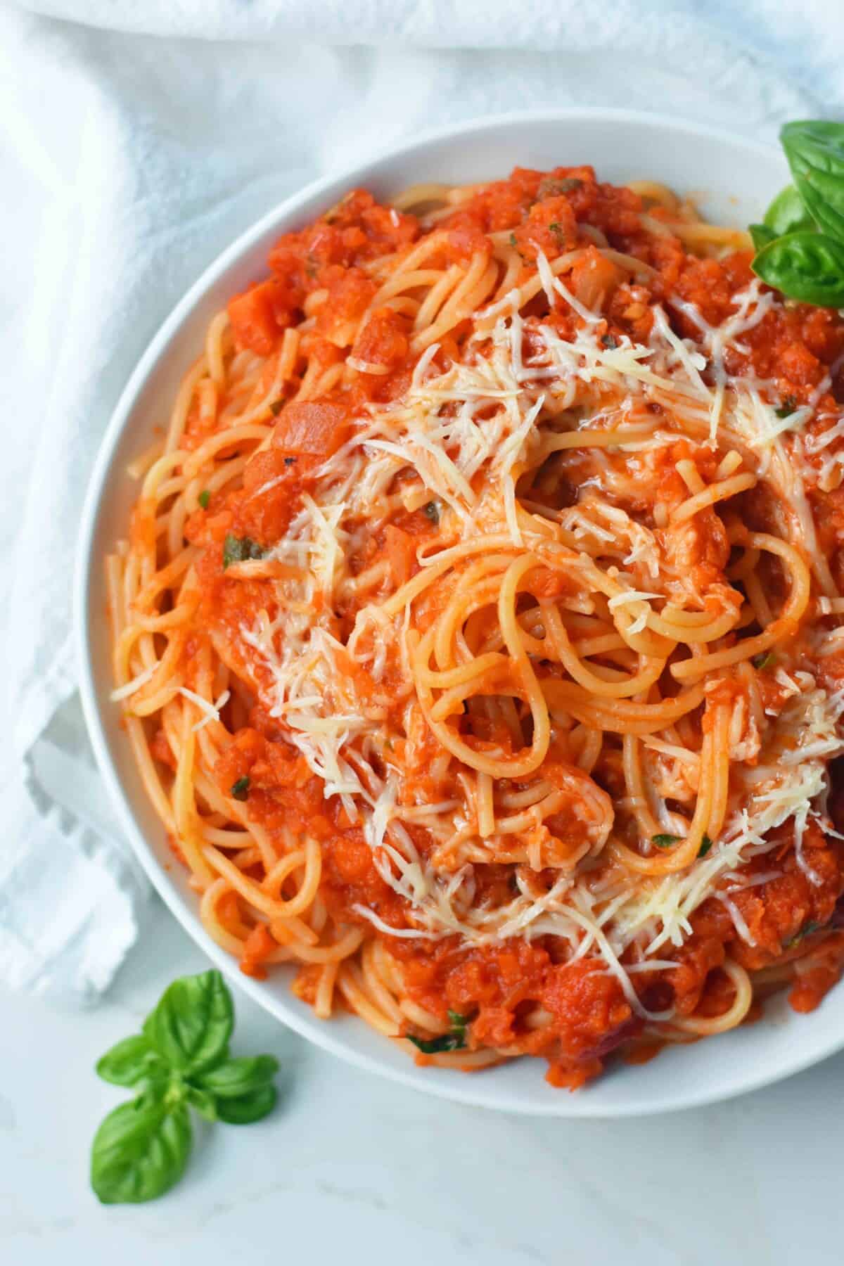 Homemade Spaghetti Sauce – Modern Honey