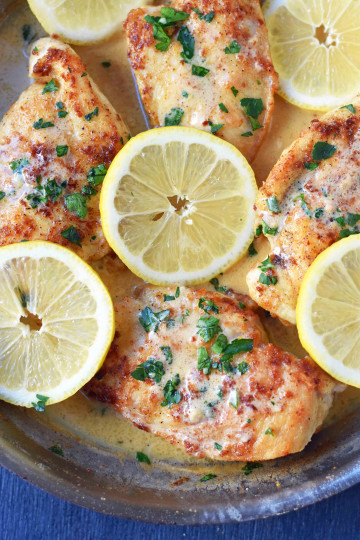 Skillet Lemon Butter Chicken – Modern Honey