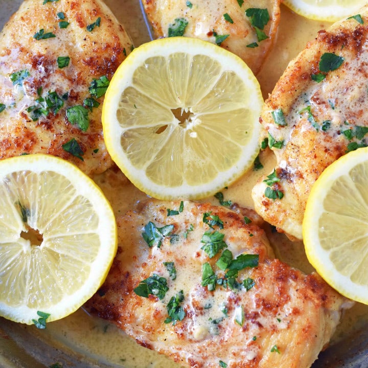 Skillet Lemon Butter Chicken – Modern Honey