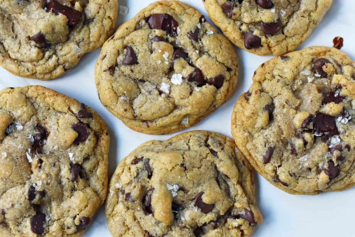 Dark Chocolate Chunk Olive Oil Cookies – Modern Honey