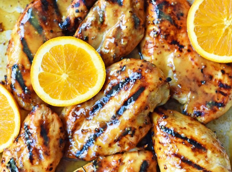 Honey Mustard Grilled Chicken – Modern Honey