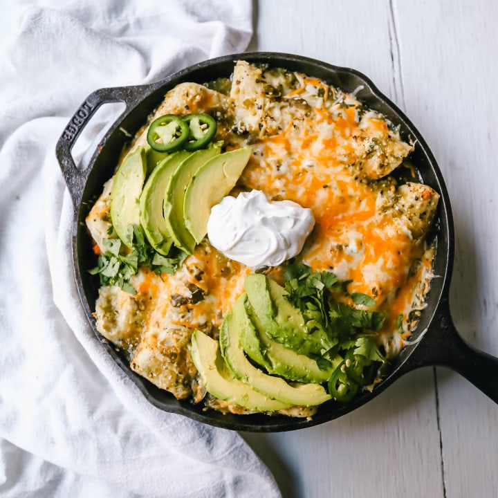 Sweet Potato Black Bean Enchiladas – Modern Honey