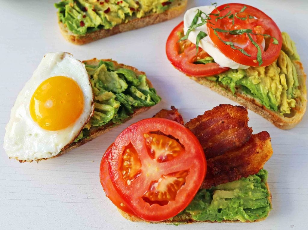 Avocado Toast -- 4 Ways – Modern Honey