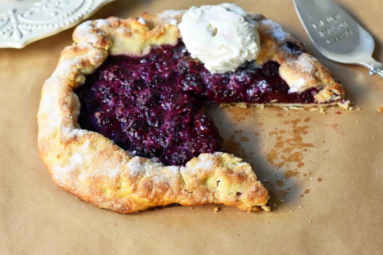 Blackberry Galette Crostata – Modern Honey