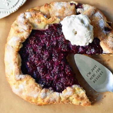 Blackberry Galette Crostata – Modern Honey