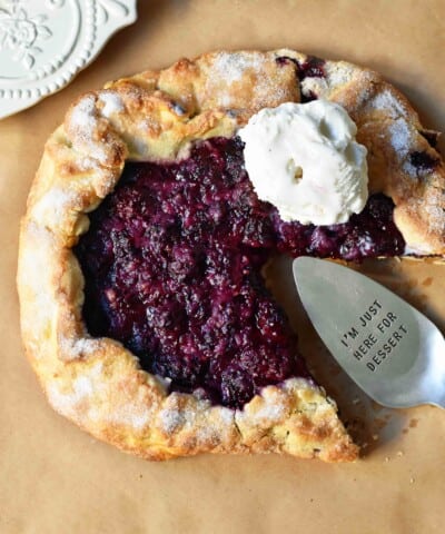 Blackberry Galette Crostata – Modern Honey