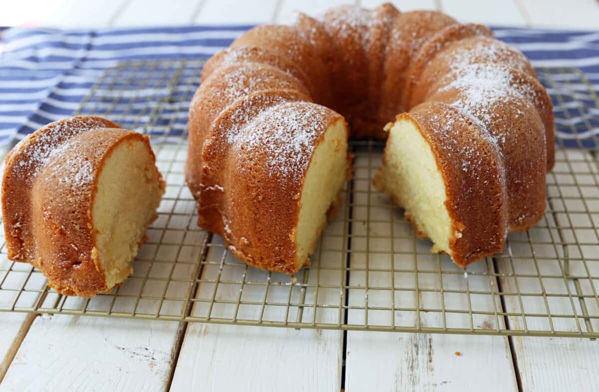 Cream Cheese Pound Cake Modern Honey