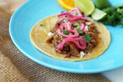 Mexican Pork Carnitas Tacos – Modern Honey