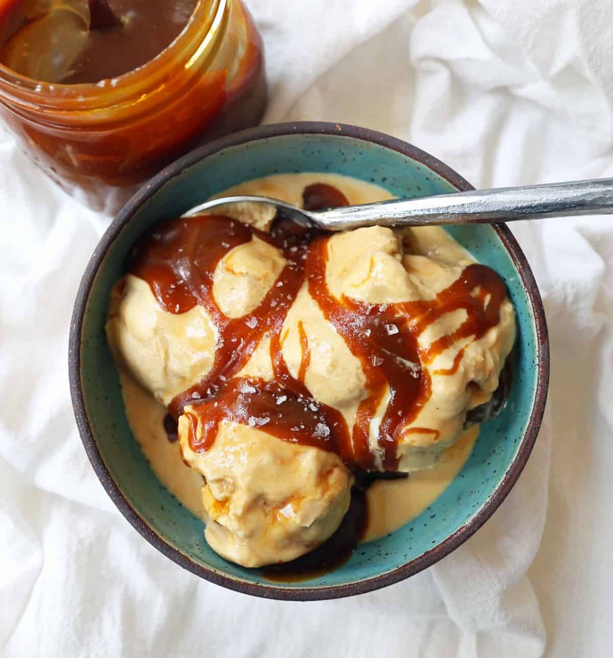 Salted Caramel Ice Cream Modern Honey