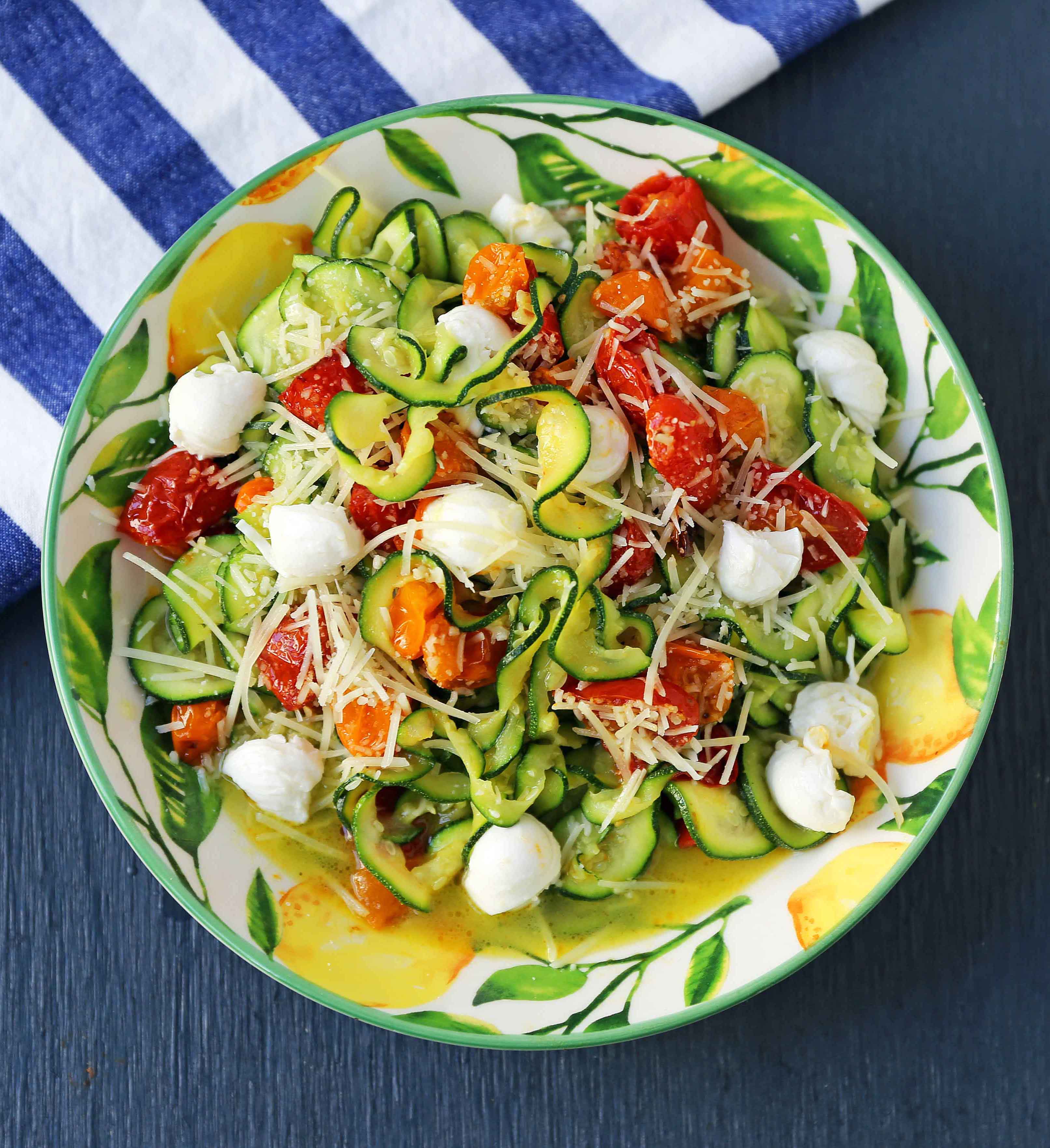 How to Make Zoodles or Zucchini Noodles with a Vegetable