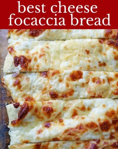 Cheese Focaccia Bread – Modern Honey