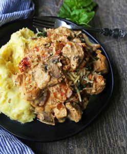 Slow Cooker Creamy Tuscan Chicken – Modern Honey